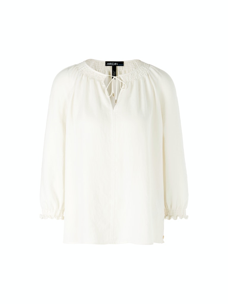 Nachhaltige weiße Bluse