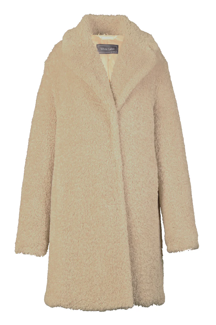 Wuschelteddy-Kurzmantel