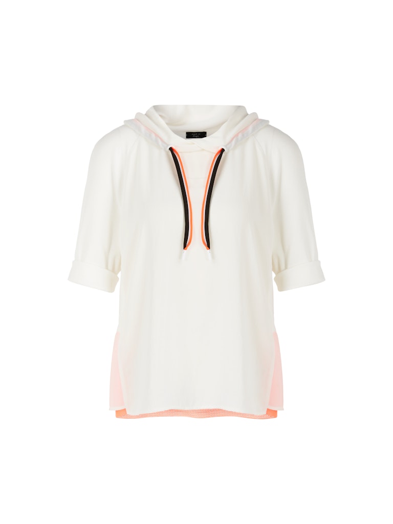 Raglanbluse mit Rüschendetail