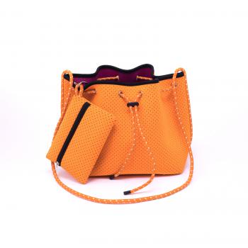 Neoprentasche S orange