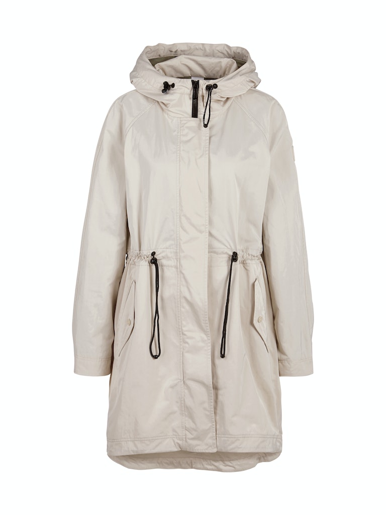 Mantel mit Reißverschluss